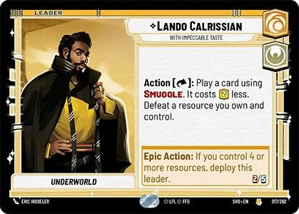 Lando Calrissian, With Impeccable Taste