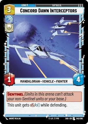 Concord Dawn Interceptors