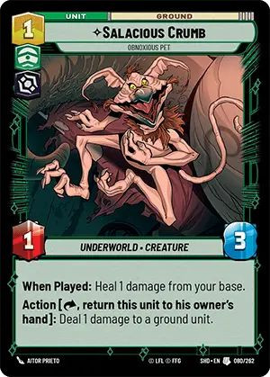 Salacious Crumb, Obnoxious Pet