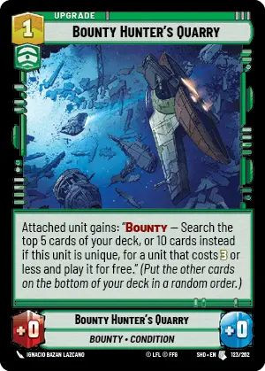 Bounty Hunter's Quarry