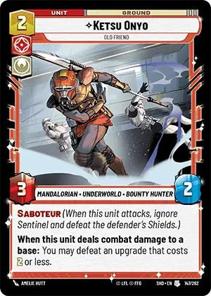 Ketsu Onyo, Old Friend