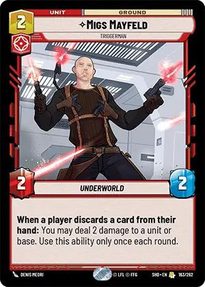 Migs Mayfeld, Triggerman