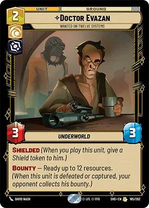 Doctor Evazan, Wanted on Twelve Systems