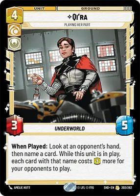 Qi'ra, Playing Her Part