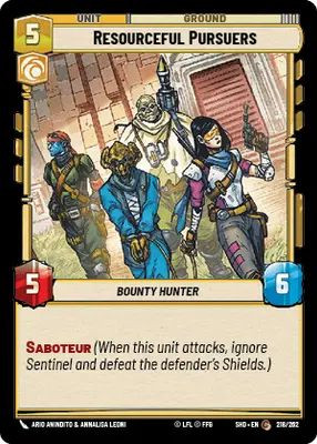 Resourceful Pursuers