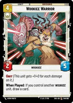 Wookiee Warrior