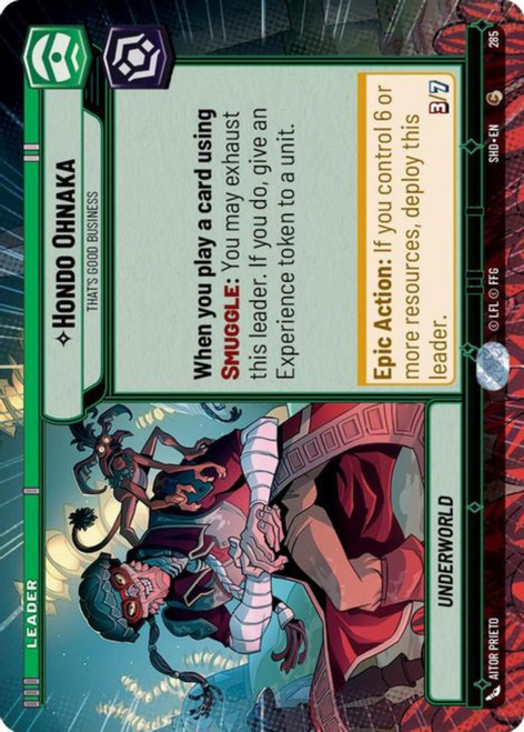 Hondo Ohnaka, That's Good Business (Hyperspace Frame)