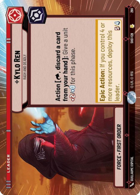 Kylo Ren, Rash and Deadly (Hyperspace Frame)