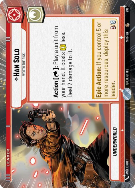 Han Solo, Worth the Risk (Hyperspace Frame)