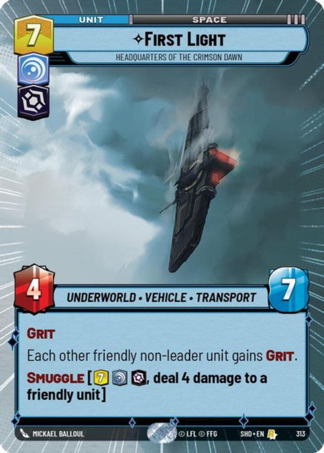 First Light, Headquarters of the Crimson Dawn (Hyperspace Frame)