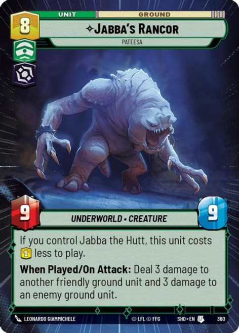 Jabba's Rancor, Pateesa (Hyperspace Frame)