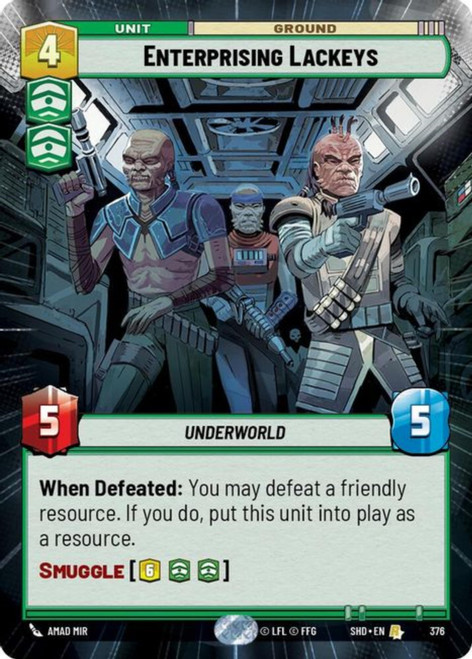 Enterprising Lackeys (Hyperspace Frame)