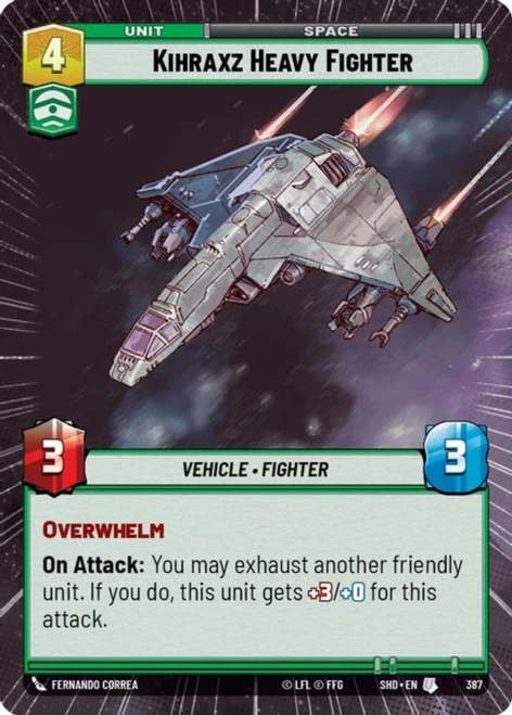 Kihraxz Heavy Fighter (Hyperspace Frame)