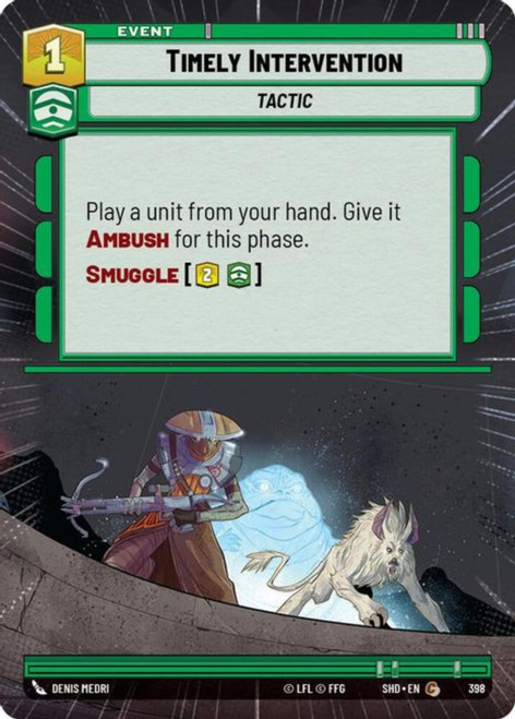 Timely Intervention (Hyperspace Frame)