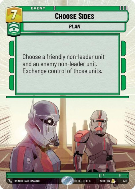 Choose Sides (Hyperspace Frame)