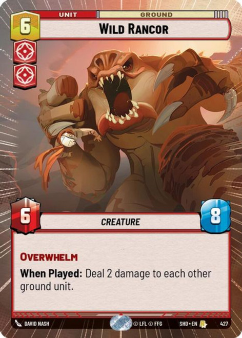 Wild Rancor (Hyperspace Frame)