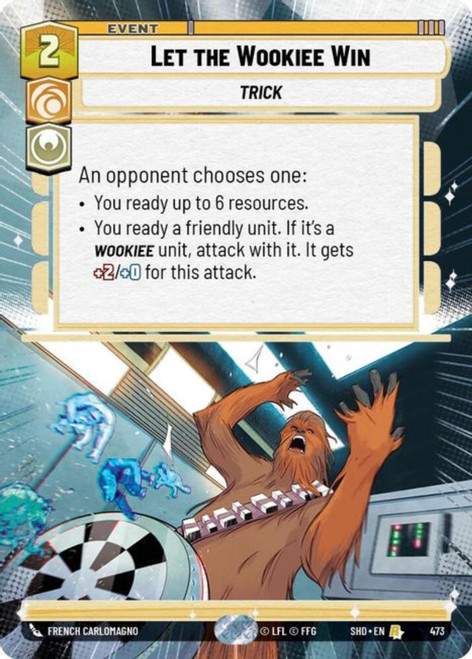 Let the Wookiee Win (Hyperspace Frame)