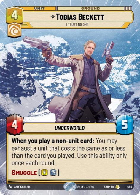 Tobias Beckett, I Trust No One (Hyperspace Frame)