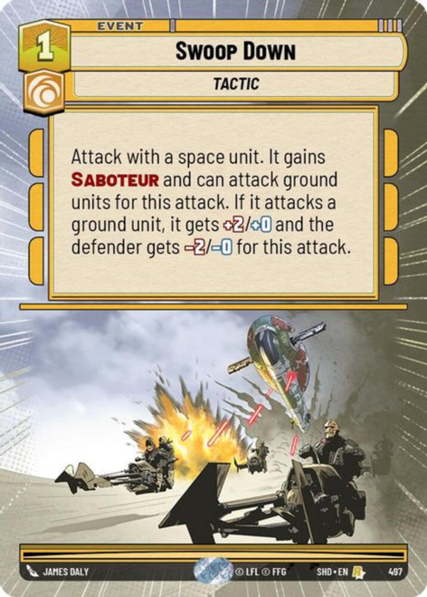 Swoop Down (Hyperspace Frame)
