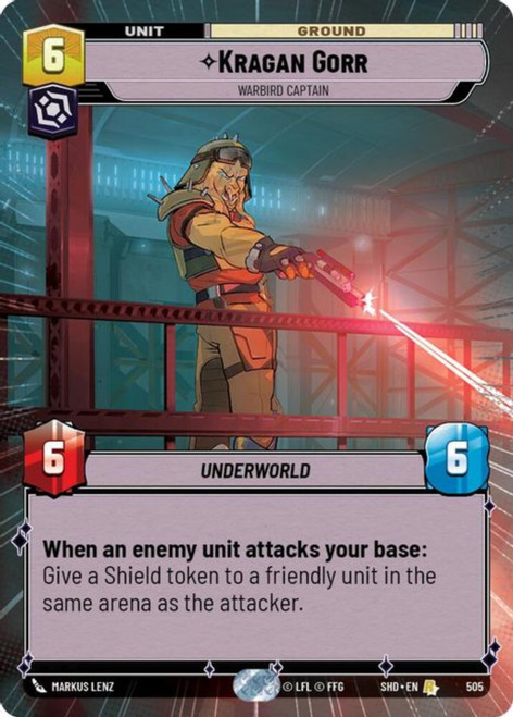 Kragan Gorr, Warbird Captain (Hyperspace Frame)