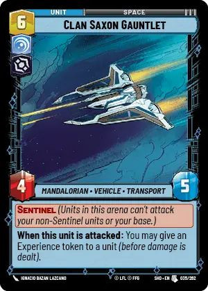 Clan Saxon Gauntlet (Foil)