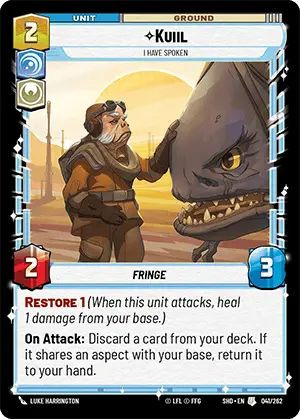 Kuiil, I Have Spoken (Foil)