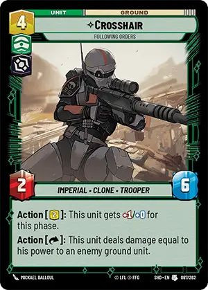 Crosshair, Following Orders (Foil)