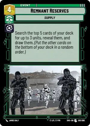 Remnant Reserves (Foil)