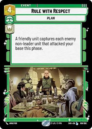 Rule with Respect (Foil)