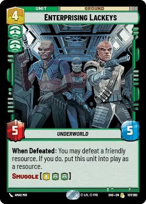 Enterprising Lackeys (Foil)