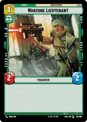 Warzone Lieutenant (Foil)