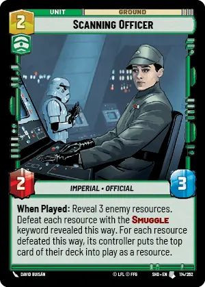 Scanning Officer (Foil)