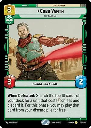 Cobb Vanth, The Marshal (Foil)