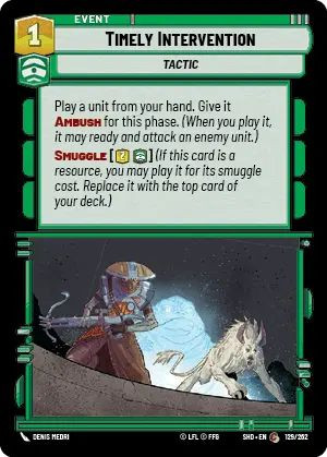 Timely Intervention (Foil)