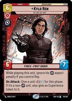 Kylo Ren, Killing the Past (Foil)