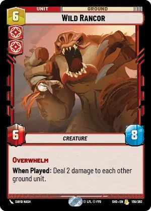 Wild Rancor (Foil)