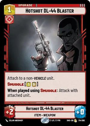 Hotshot DL-44 Blaster (Foil)