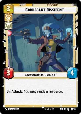 Coruscant Dissident (Foil)