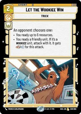 Let the Wookiee Win (Foil)