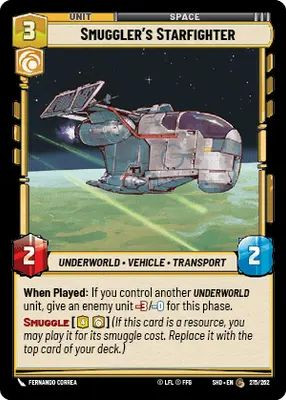 Smuggler's Starfighter (Foil)