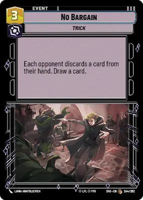 No Bargain (Foil)