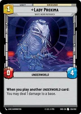 Lady Proxima, White Worm Matriarch (Foil)