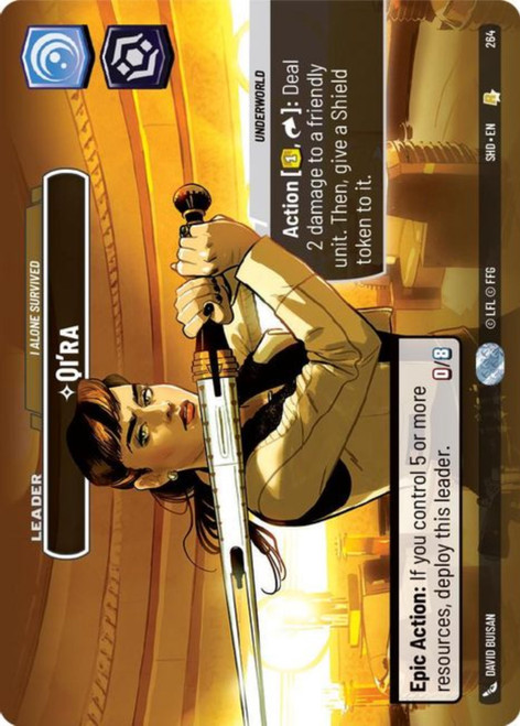 Qi'ra, I Alone Survived (Showcase Frame)