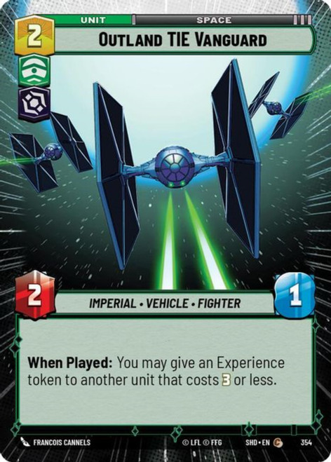 Outland TIE Vanguard (Hyperspace Foil)