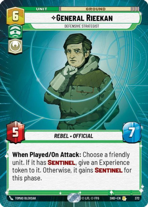 General Rieekan, Defensive Strategist (Hyperspace Foil)