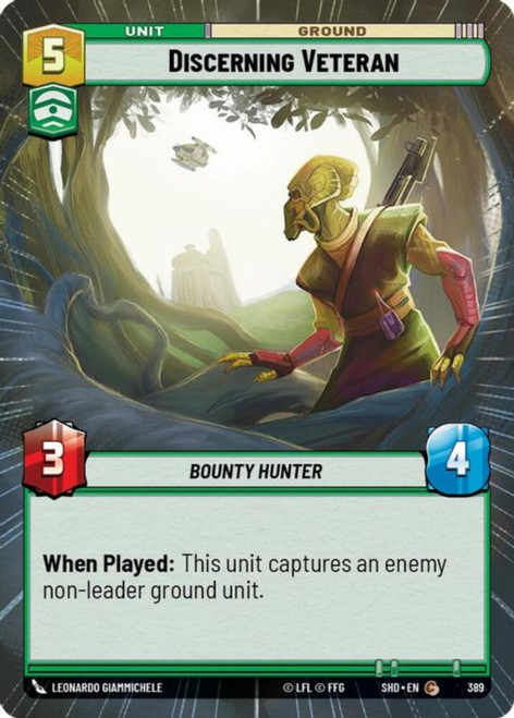 Discerning Veteran (Hyperspace Foil)