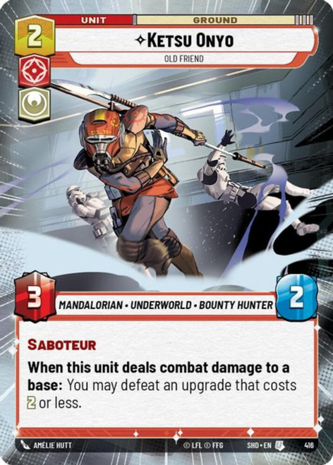 Ketsu Onyo, Old Friend (Hyperspace Foil)