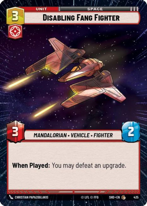 Disabling Fang Fighter (Hyperspace Foil)