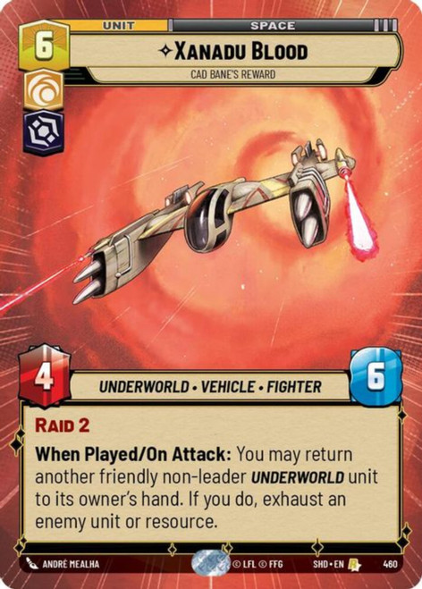 Xanadu Blood, Cad Bane's Reward (Hyperspace Foil)