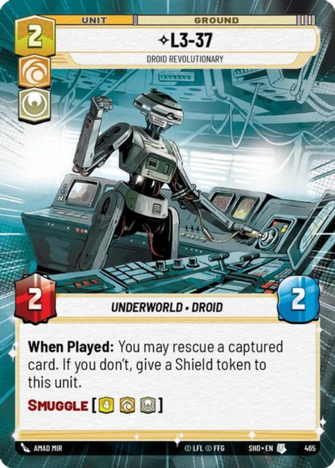 L3-37, Droid Revolutionary (Hyperspace Foil)